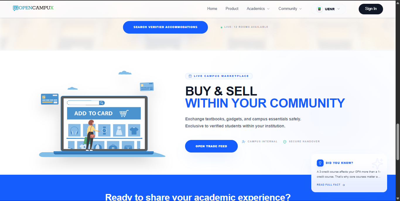 OpenCampux Marketplace